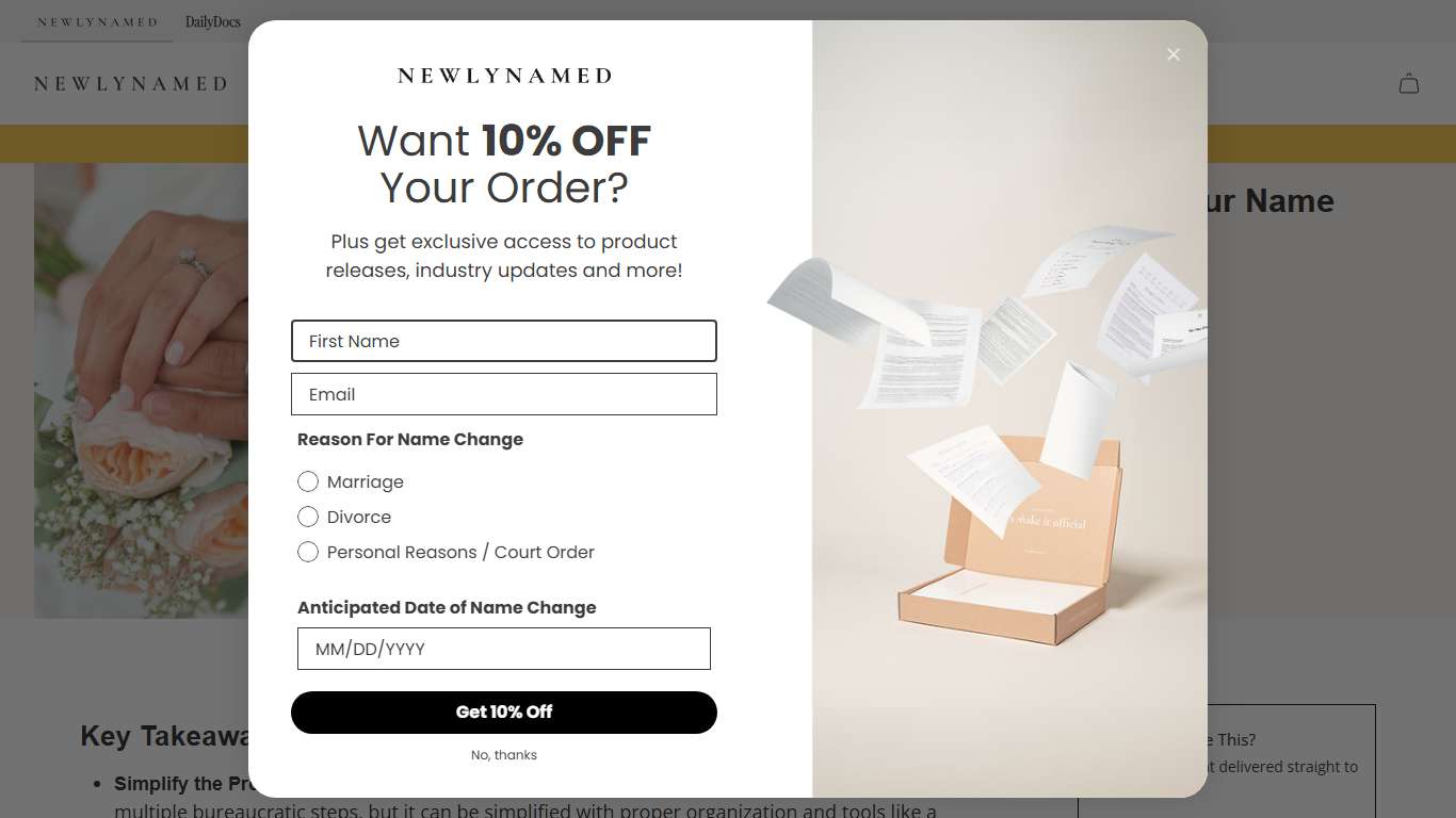 How to Legally Change Your Name [2026 Guide] | NewlyNamed